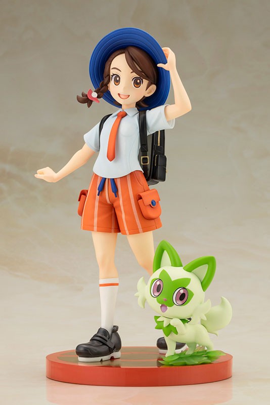 KOTOBUKIYA ARTFX J POKEMON SERIES JULIANA AND SPRIGATITO