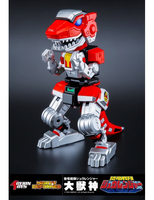 Action Toys Mighty Deformed Mighty Morphin Power Rangers Megazord Daizyujin Kyoryu Sentai Zyuranger