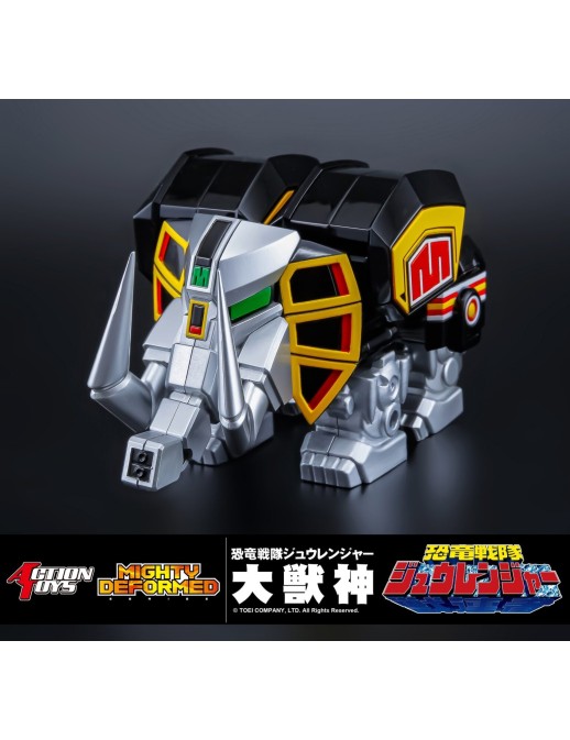 Action Toys Mighty Deformed Mighty Morphin Power Rangers Megazord Daizyujin Kyoryu Sentai Zyuranger