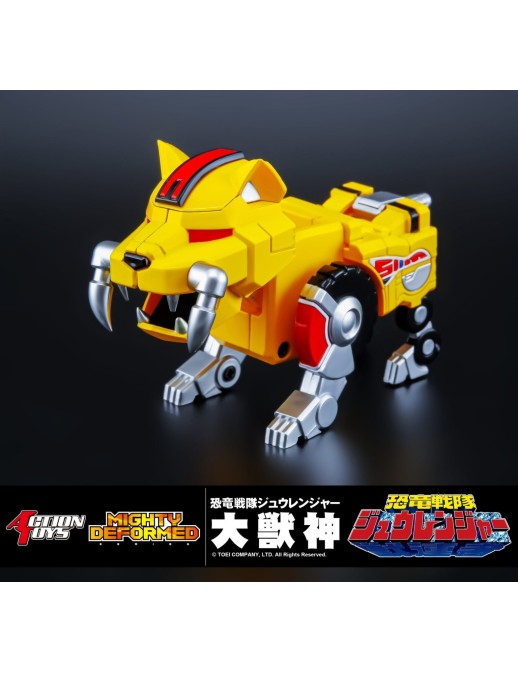 Action Toys Mighty Deformed Mighty Morphin Power Rangers Megazord Daizyujin Kyoryu Sentai Zyuranger