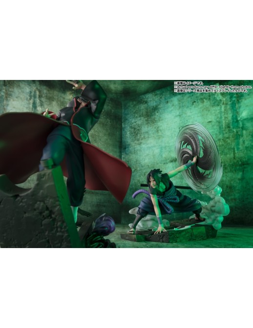 Bandai Figuarts Zero Naruto Shippuden Sasuke Uchiha The Light & Dark of the Mangekyo Sharingan