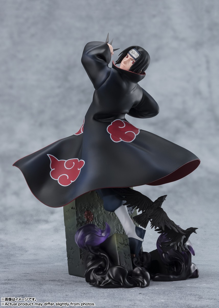 BANDAI FIGUARTS ZERO NARUTO SHIPPUDEN ITACHI UCHIHA THE LIGHT & DARK OF THE MANGEKYO SHARINGAN