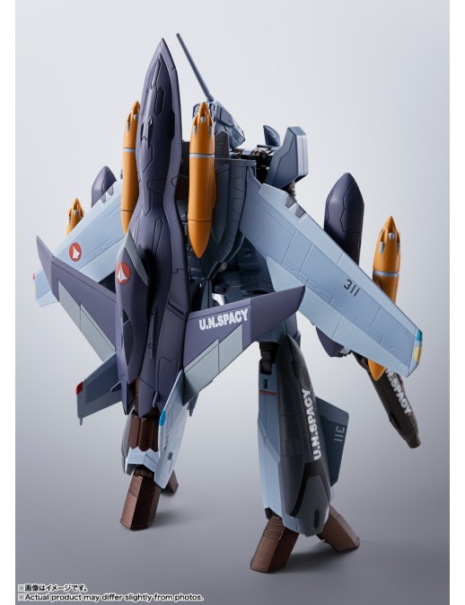 Bandai Hi-Metal R Macross Zero VF-0D Phoenix Kudo Shin Custom + QF-2200D-B Ghost