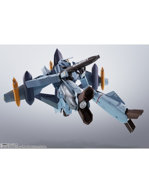 Bandai Hi-Metal R Macross Zero VF-0D Phoenix Kudo Shin Custom + QF-2200D-B Ghost