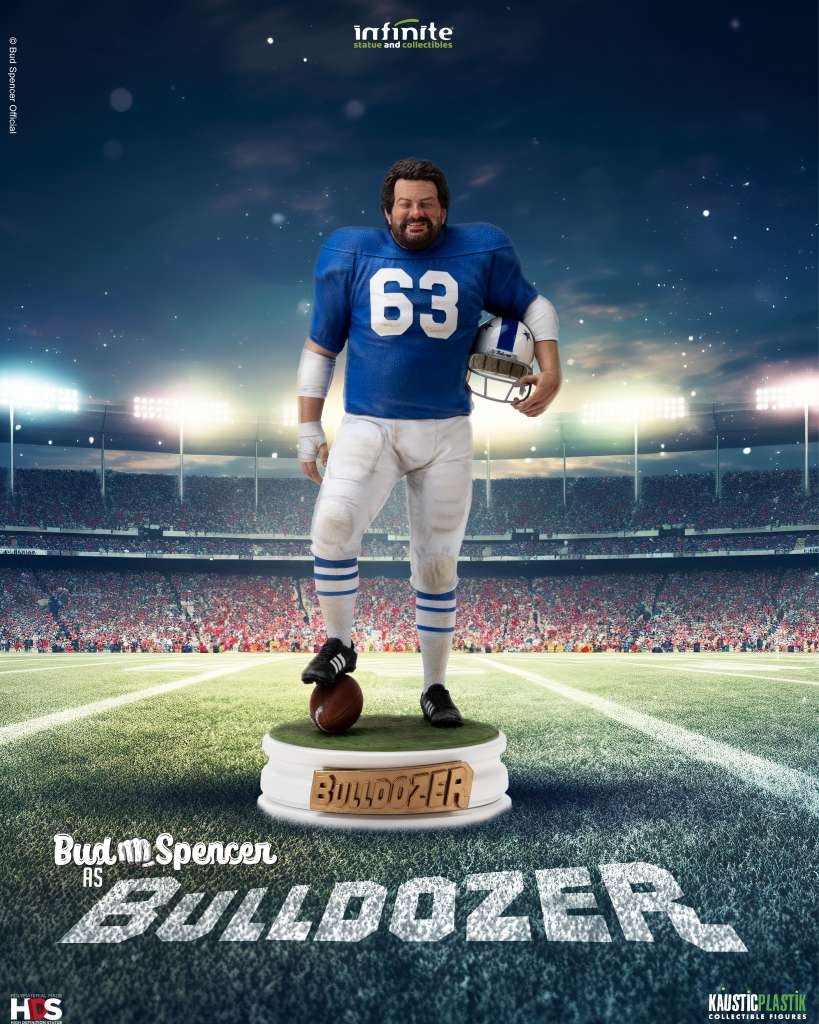INFINITE STATUE & COLLECTIBLES BUD SPENCER AS BULLDOZER STATUE 1/6 SCALE LIMITED EDITION