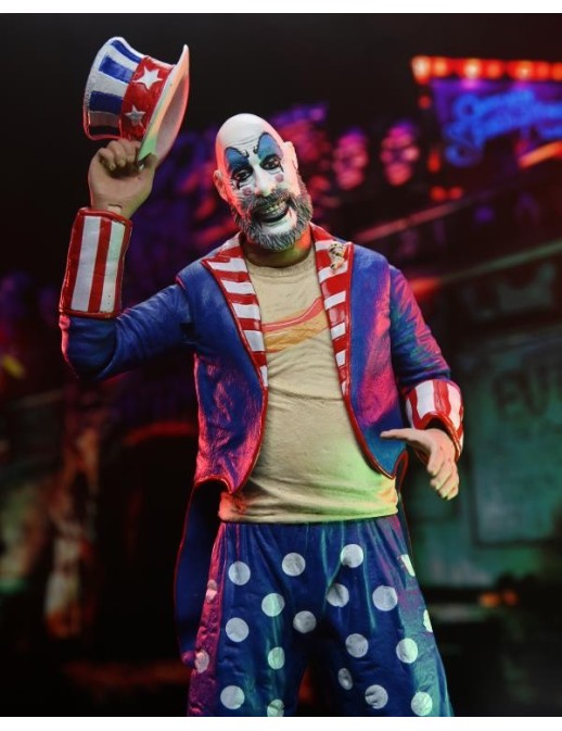 Neca House of 1000 Corpses 20th Anniversary Captain Spaulding Tailcoat