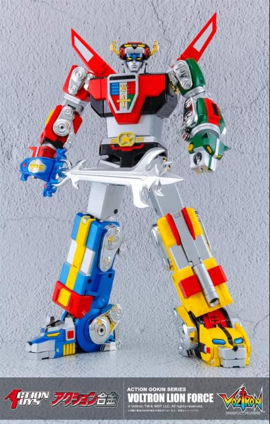 ACTION TOYS ACTION GOKIN SERIES DEFENDER OF THE UNIVERSE VOLTRON