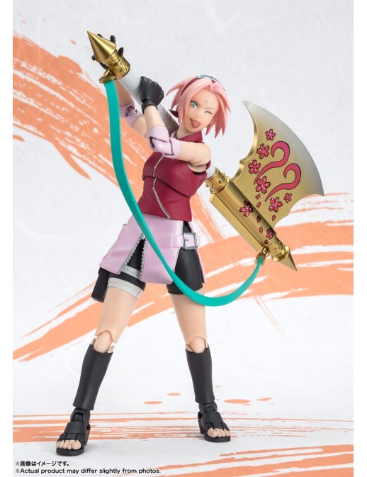 Bandai S.H. Figuarts Naruto Shippuden Sakura Haruno NARUTOP99 Edition