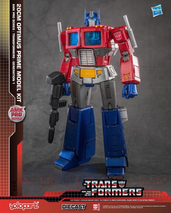 YOLOPARK AMK SERIES MODEL KIT TRANSFORMERS GENERATION ONE OPTIMUS PRIME