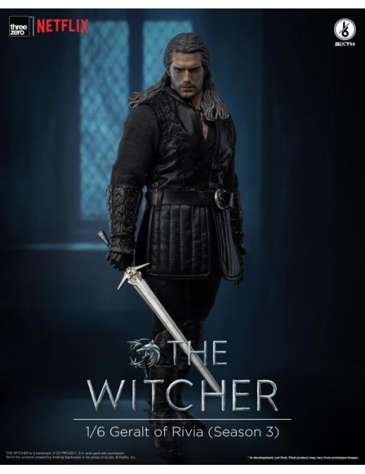 Threezero 1/6 Sixth The Witcher Geralt of Rivia Season 3