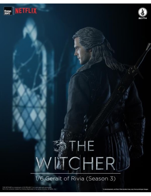Threezero 1/6 Sixth The Witcher Geralt of Rivia Season 3