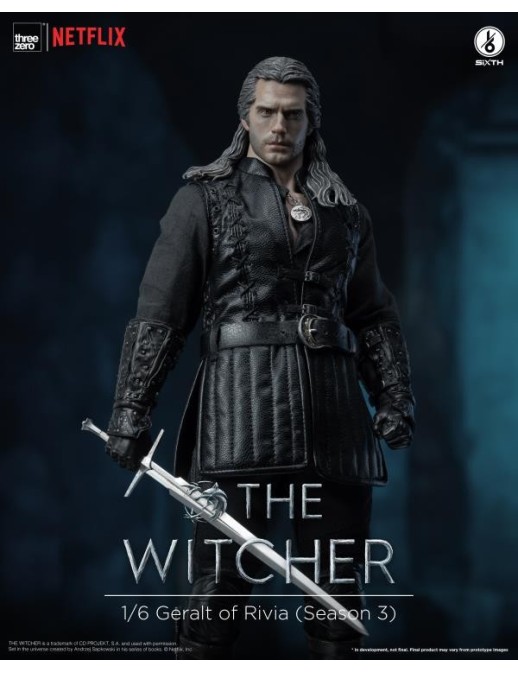 Threezero 1/6 Sixth The Witcher Geralt of Rivia Season 3
