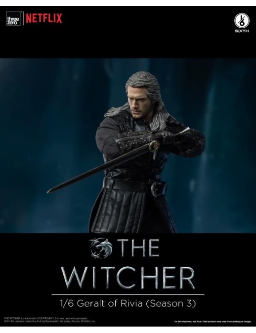 Threezero 1/6 Sixth The Witcher Geralt of Rivia Season 3