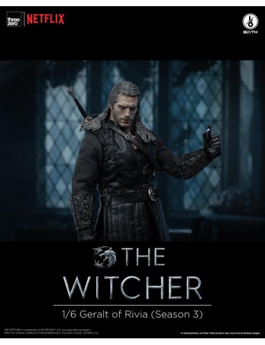 Threezero 1/6 Sixth The Witcher Geralt of Rivia Season 3