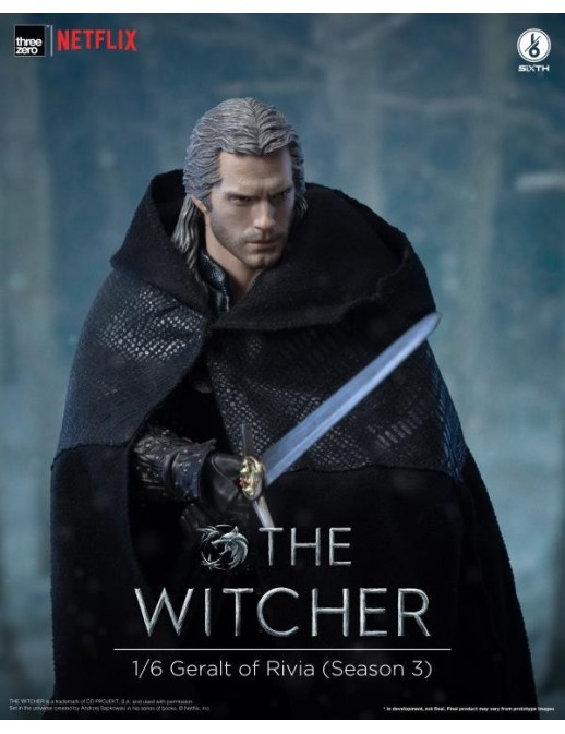 Threezero 1/6 Sixth The Witcher Geralt of Rivia Season 3