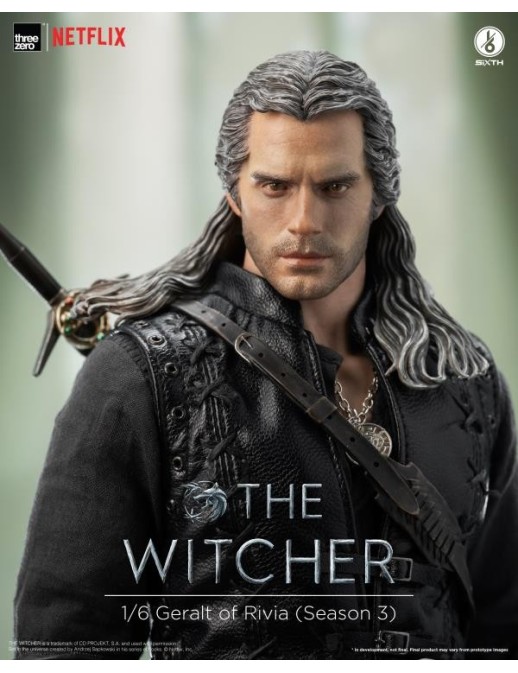 Threezero 1/6 Sixth The Witcher Geralt of Rivia Season 3