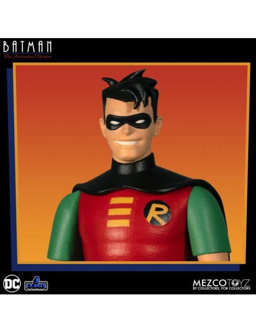 Mezco Batman The Animated Series 5 Points Action Figures Deluxe Box Set