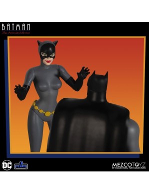 Mezco Batman The Animated Series 5 Points Action Figures Deluxe Box Set