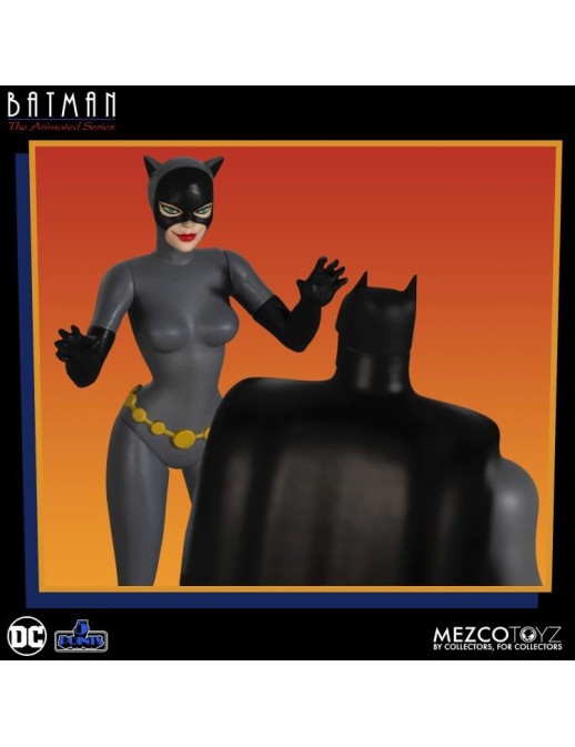 Mezco Batman The Animated Series 5 Points Action Figures Deluxe Box Set
