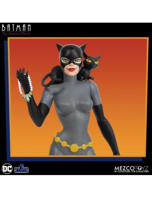 Mezco Batman The Animated Series 5 Points Action Figures Deluxe Box Set