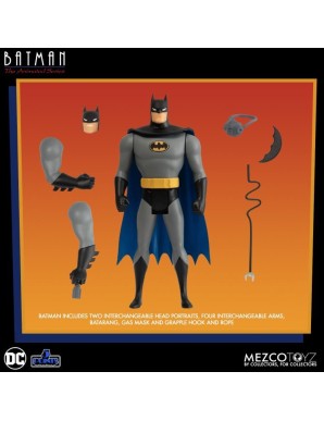 Mezco Batman The Animated Series 5 Points Action Figures Deluxe Box Set
