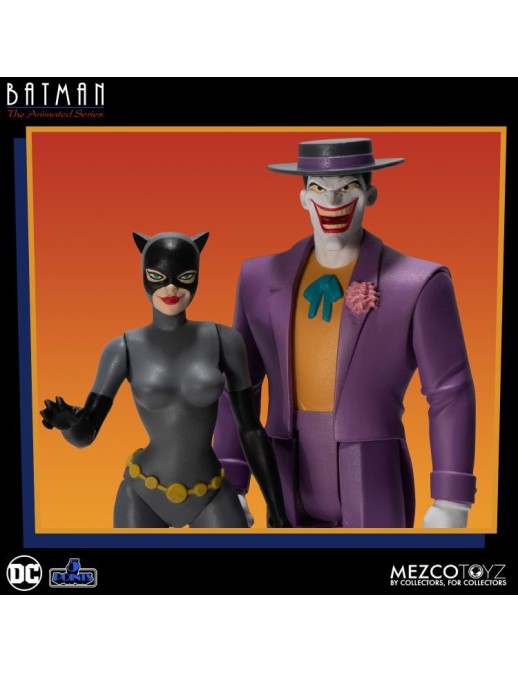 Mezco Batman The Animated Series 5 Points Action Figures Deluxe Box Set