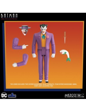 Mezco Batman The Animated Series 5 Points Action Figures Deluxe Box Set
