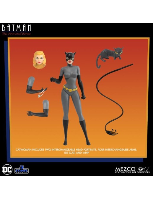 Mezco Batman The Animated Series 5 Points Action Figures Deluxe Box Set