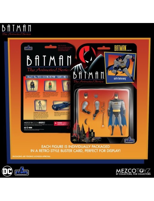 Mezco Batman The Animated Series 5 Points Action Figures Deluxe Box Set