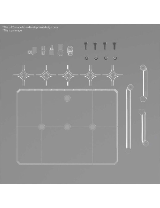 Bandai Gundam Action Base 8 Clear