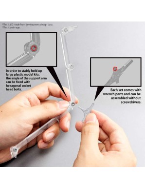 Bandai Gundam Action Base 8 Clear
