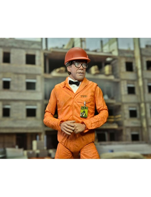 Neca Teenage Mutant Ninja Turtles 2 Lab Coat Professor Perry & Hazmat Suit Professor Perry