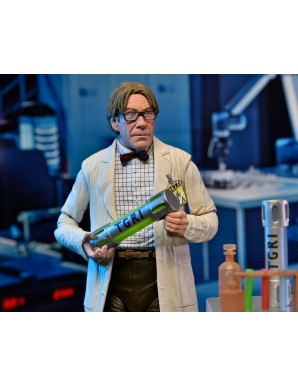 Neca Teenage Mutant Ninja Turtles 2 Lab Coat Professor Perry & Hazmat Suit Professor Perry