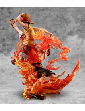 Megahouse P.O.P. Portrait of Pirates One Piece NEO-Maximum Luffy & Ace Brotherhood 20th Limited Edition