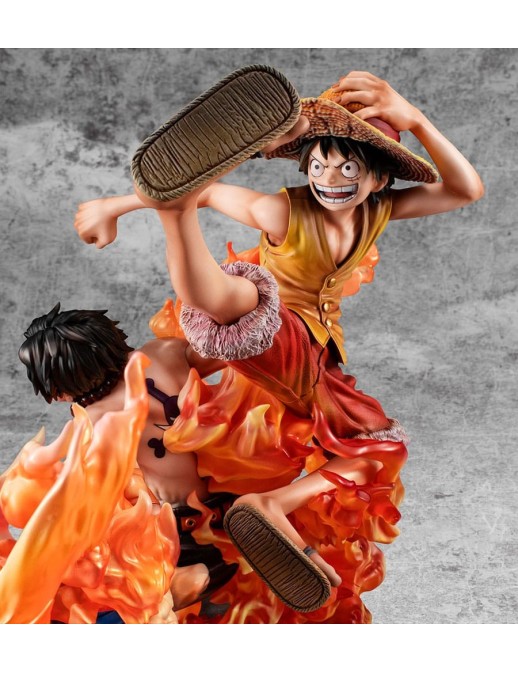 Megahouse P.O.P. Portrait of Pirates One Piece NEO-Maximum Luffy & Ace Brotherhood 20th Limited Edition