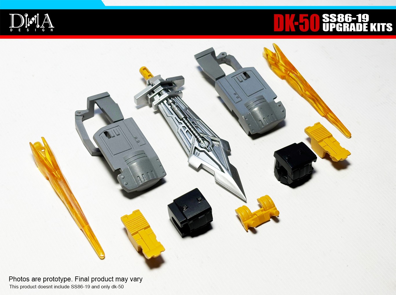 DNA DESIGN DK-50 UPGRADE KIT FOR TRANSFORMERS STUDIO SERIES 86-19 LEADER DINOBOT SNARL