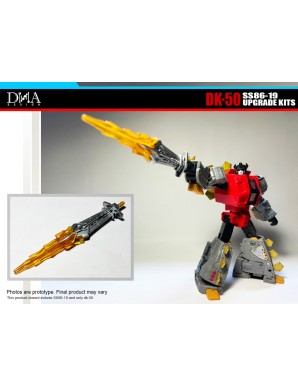 DNA Design DK-50 Upgrade Kit for Transformers Studio Series 86-19 Leader Dinobot Snarl