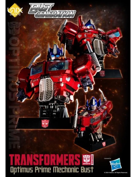 Flame Toys Transformers Bust Generation Optimus Prime Mechanic Bust