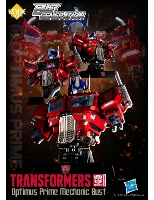Flame Toys Transformers Bust Generation Optimus Prime Mechanic Bust