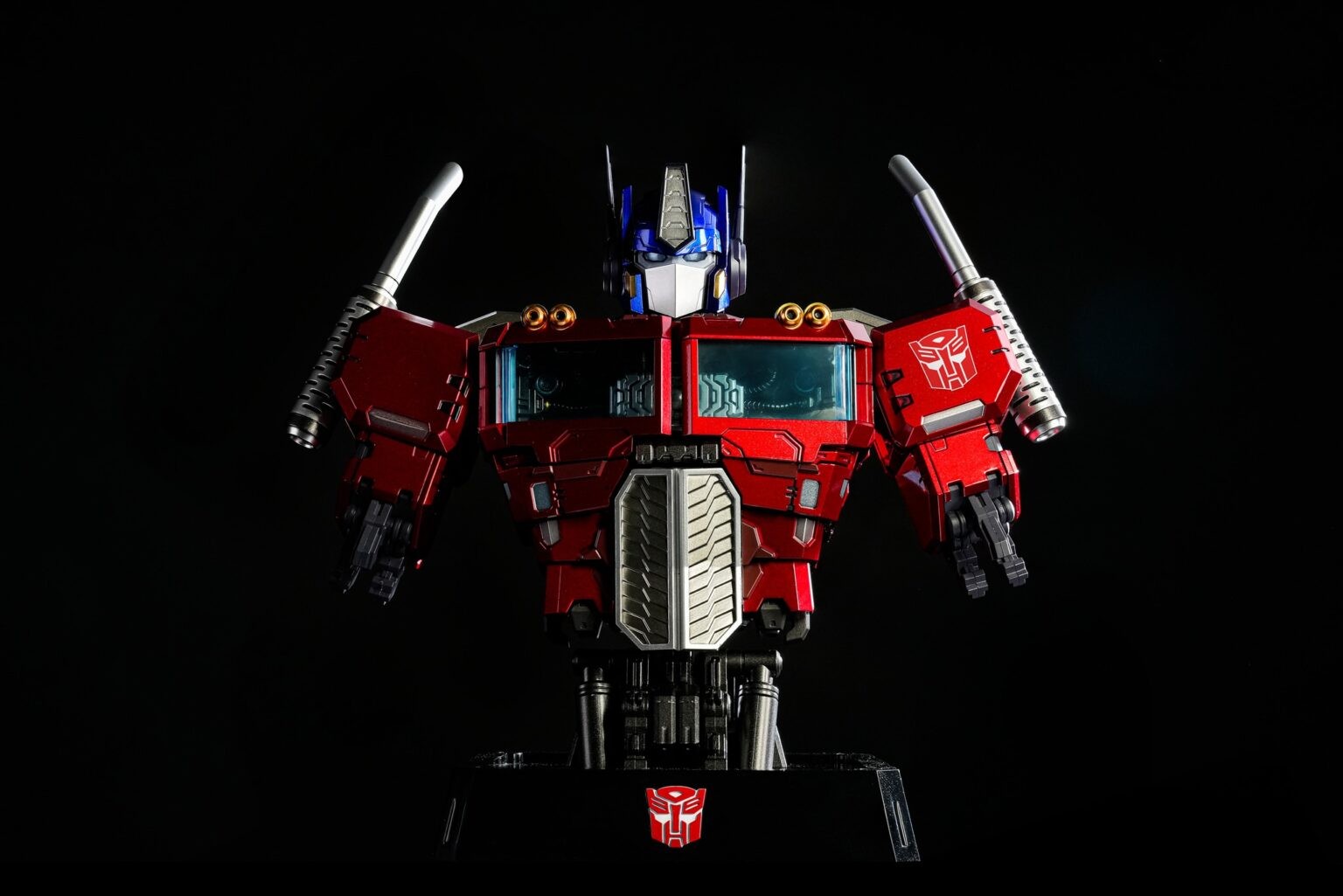 FLAME TOYS, TRANSFORMERS BUST GENERATION, OPTIMUS PRIME, MECHANIC BUST
