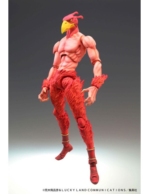 Medicos Super Action Statue JoJo's Bizarre Adventure Stardust Crusaders Magician Red