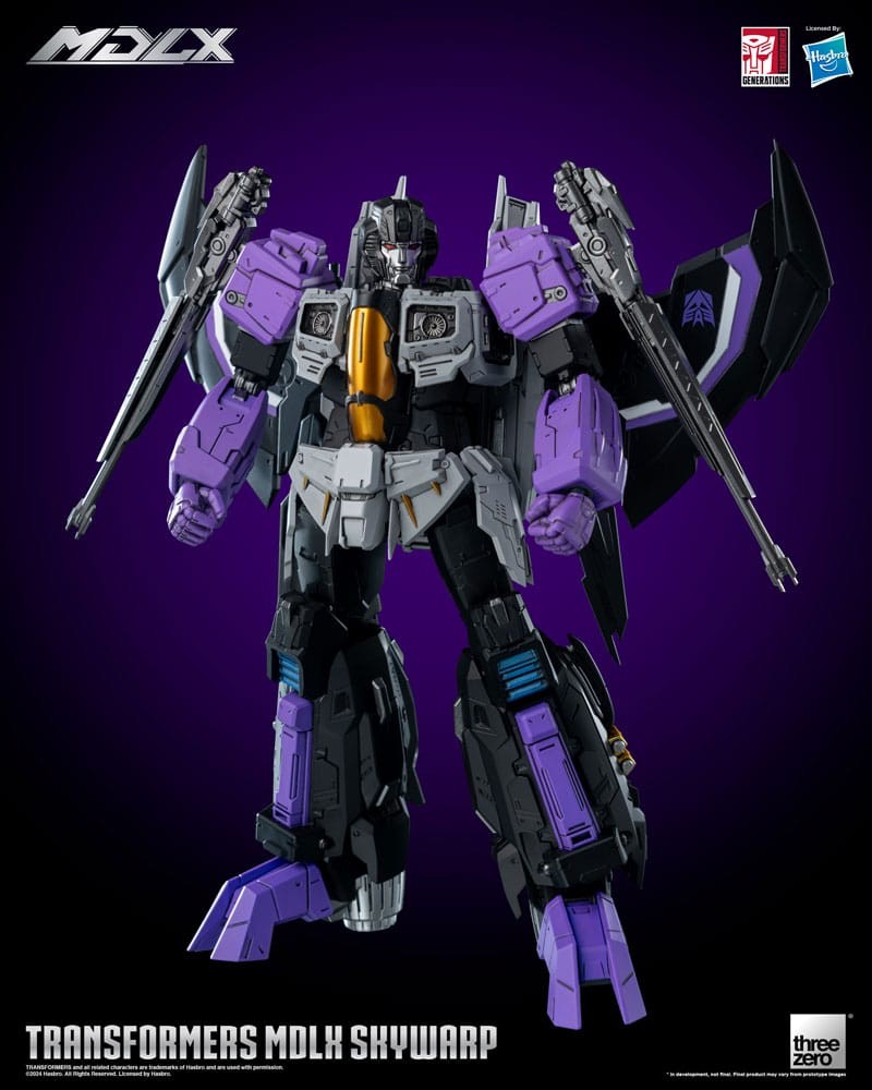 THREEZERO TRANSFORMERS MDLX ARTICULATED FIGURES SERIES SKYWARP