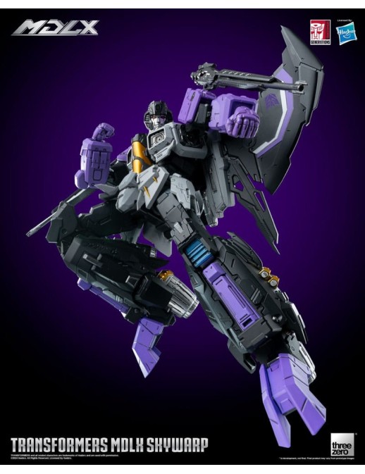 Threezero Transformers MDLX Articulated Figures Series Skywarp