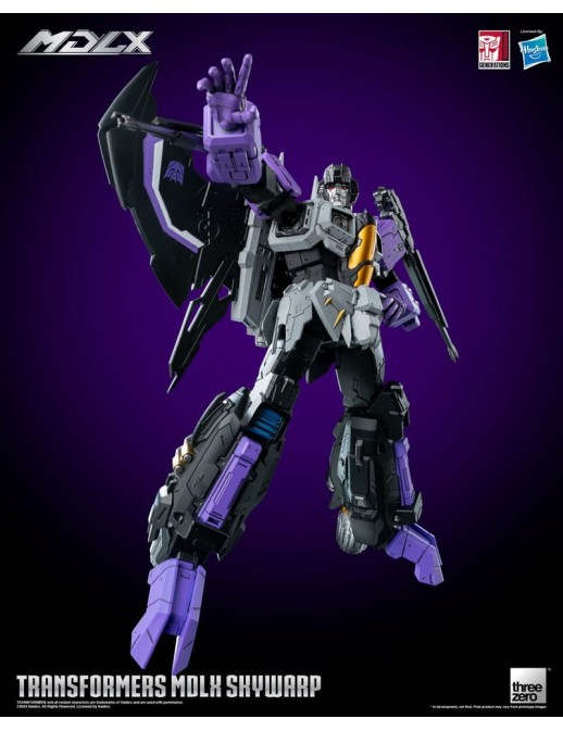 Threezero Transformers MDLX Articulated Figures Series Skywarp