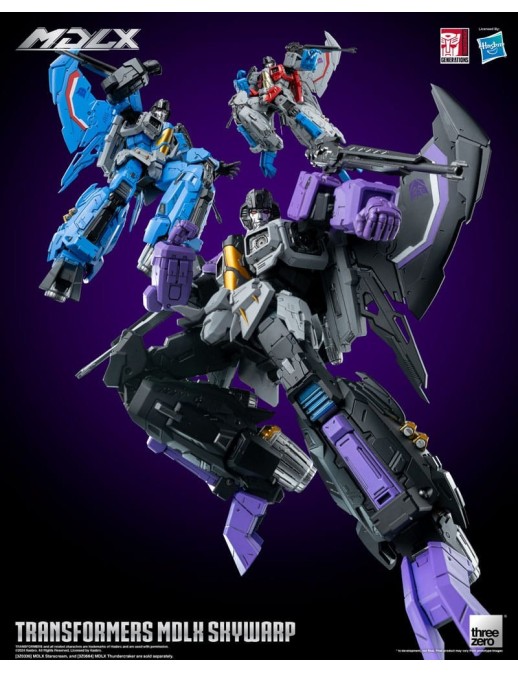 Threezero Transformers MDLX Articulated Figures Series Skywarp