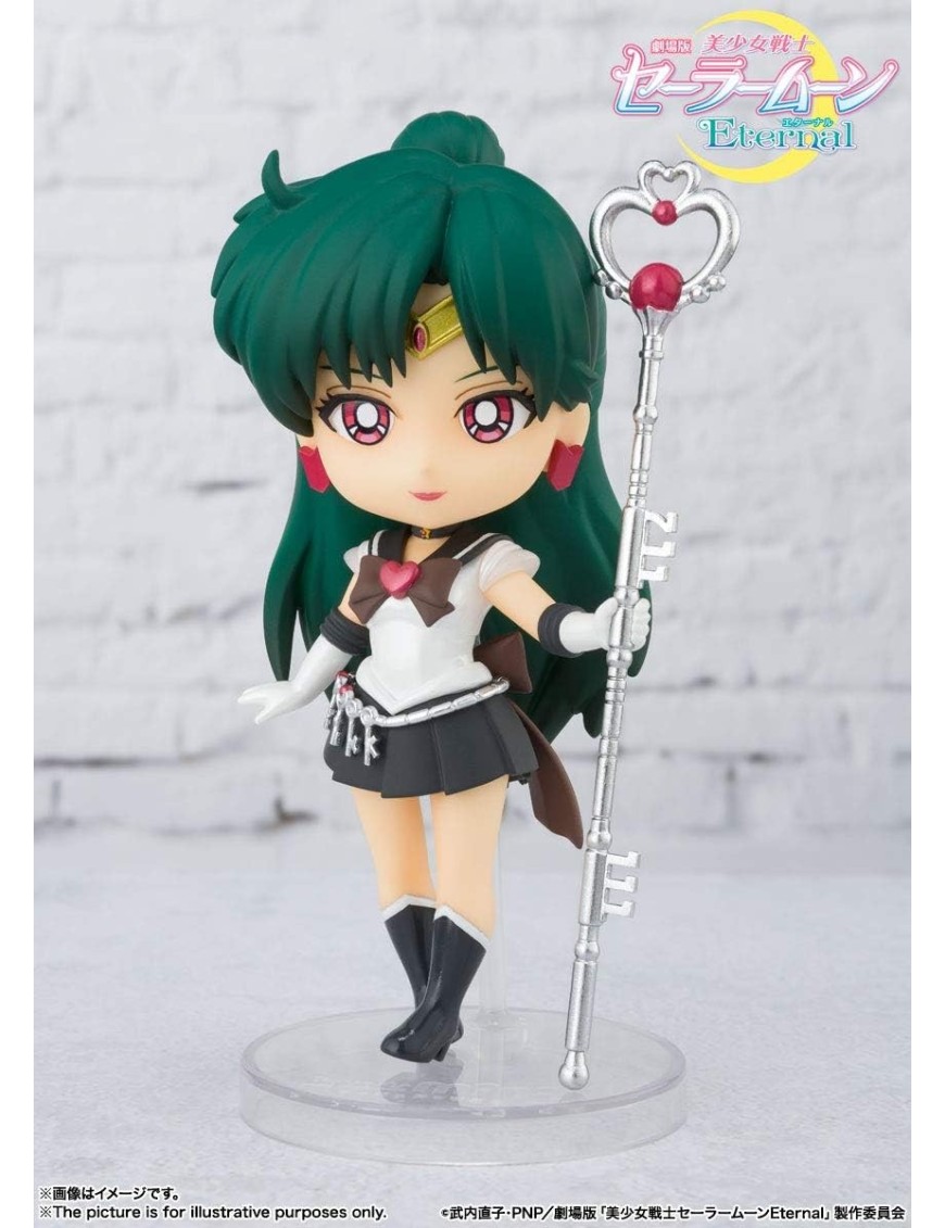 Bandai Figuarts Mini Sailor Moon Super Sailor Pluto Eternal Edition Bandai Figuarts Mini Sailor Moon Super Sailor Pluto Eternal Edition