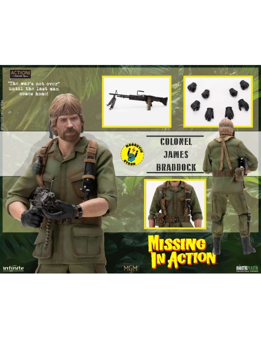 Infinite Statue & Collectibles Missing in Action Colonel James Braddock 1/6 Action Figure