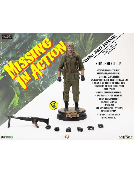 Infinite Statue & Collectibles Missing in Action Colonel James Braddock 1/6 Action Figure