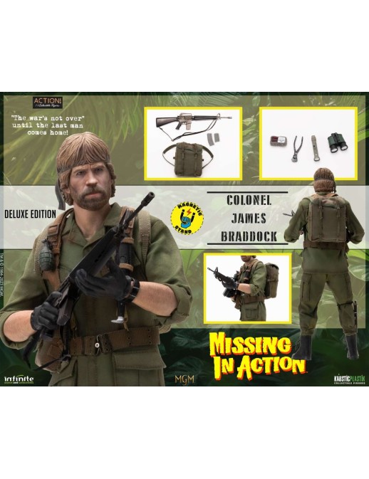 Infinite Statue & Collectibles Missing in Action Colonel James Braddock 1/6 Action Figure Deluxe Edition