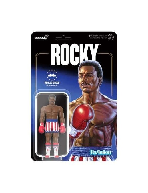 Super7 ReAction Rocky Apollo Creed